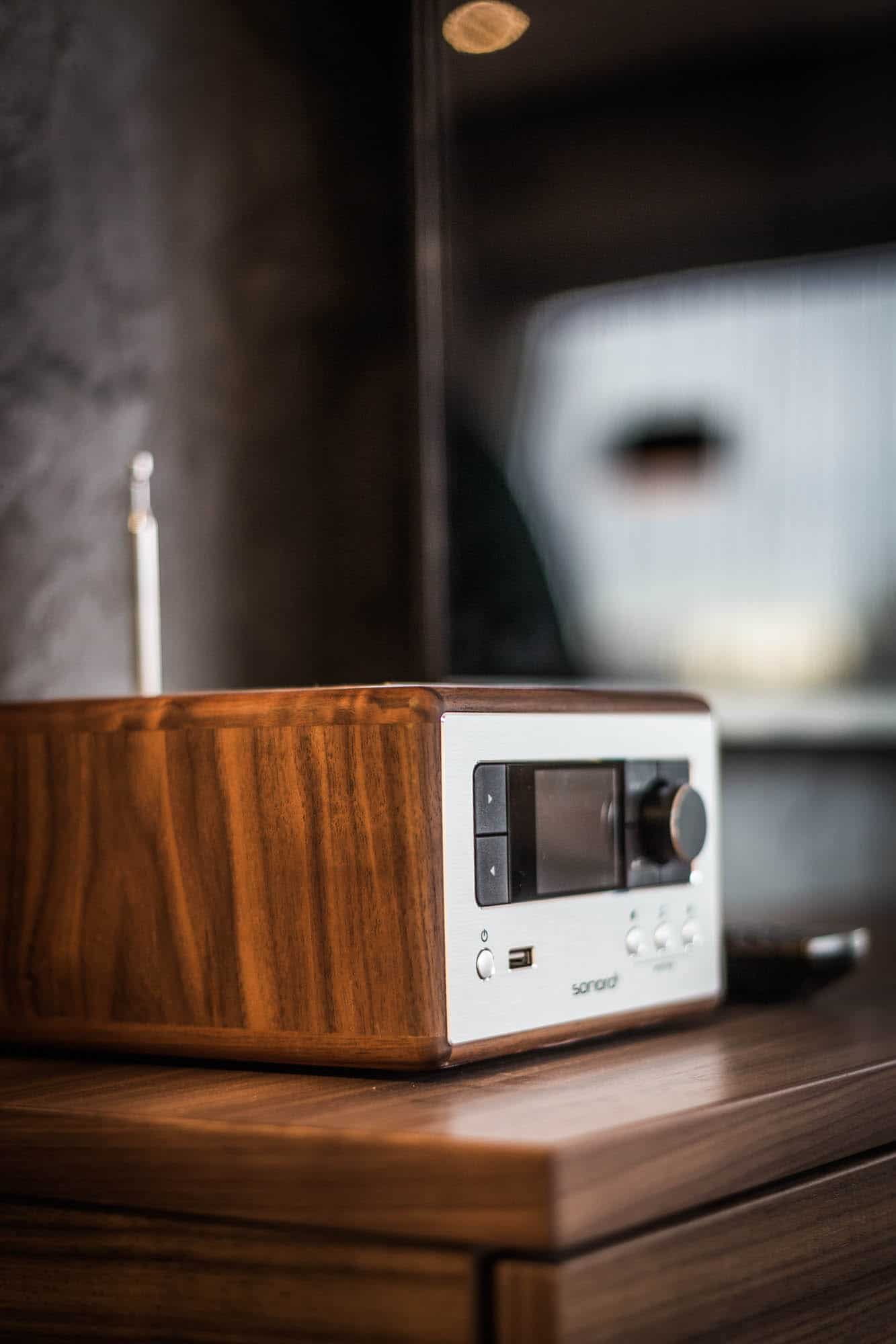 Zur Ausstattung der Primera Apartments gehört auch eine moderne eine Audio-Anlage.